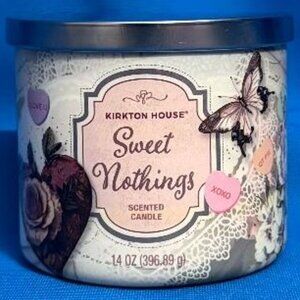 NEW SWEET NOTHINGS BERRIES / COTTON CANDY / COCONUT SCENTED CANDLE 3 WICK 14 OZ